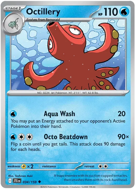 Octillery 34/159 Uncommon