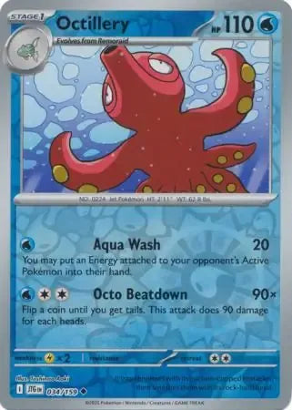 Octillery 34/159 Reverse Uncommon