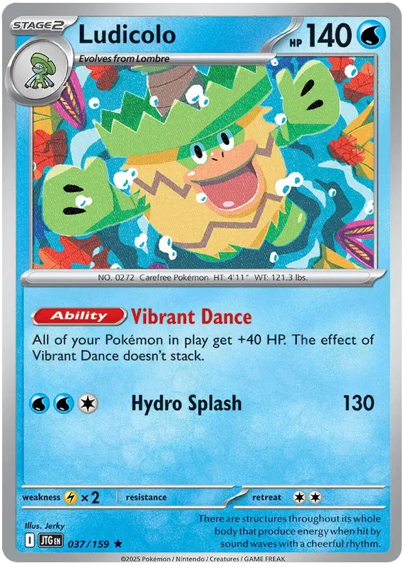 Ludicolo 37/159 Holo Rare