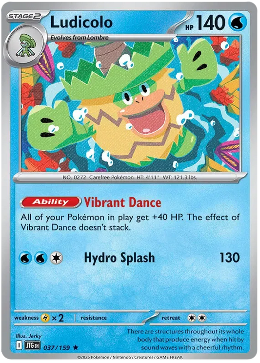 Ludicolo 37/159 Holo Rare