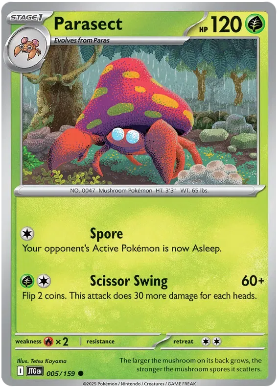 Parasect 5/159 Common