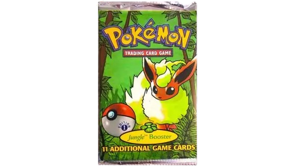 First Edition Jungle Booster Pack PSA 7 - MissingNo.