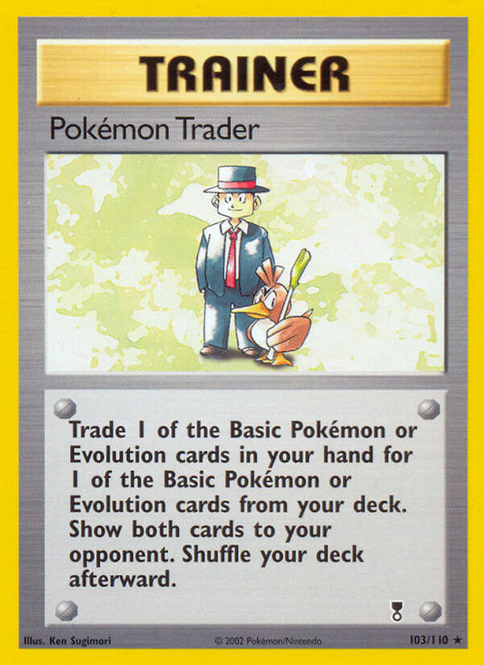 Pokémon Trader 103/110 Reverse Rare - MissingNo.