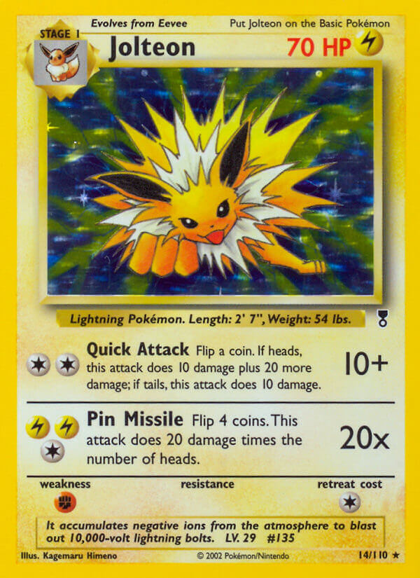 Jolteon 14/110 Holo Rare - MissingNo.