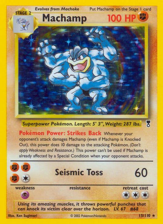 Machamp 15/110 Holo Rare - MissingNo.