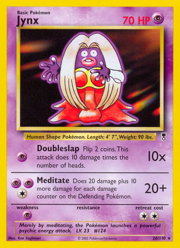 Jynx 26/110 Non-Holo Rare - MissingNo.