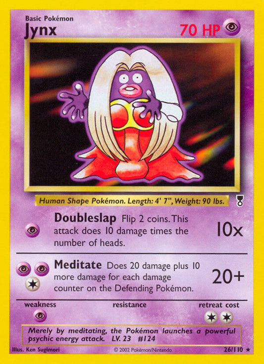 Jynx 26/110 Reverse Rare - MissingNo.
