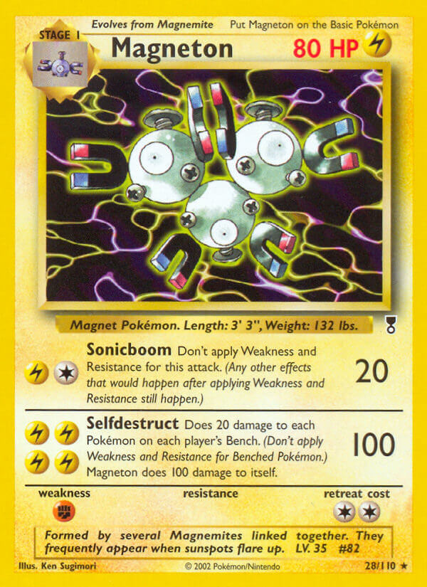 Magneton 28/110 Non-Holo Rare - MissingNo.