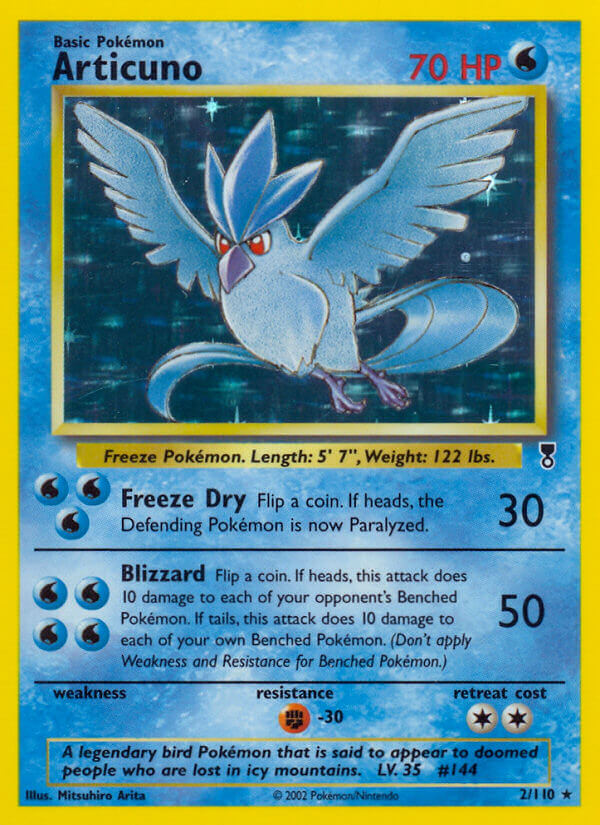 Articuno 2/110 Reverse Rare - MissingNo.