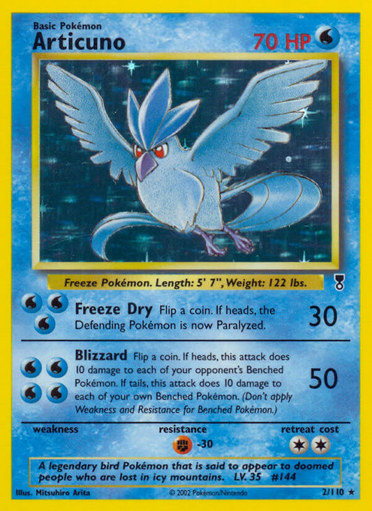 Articuno 2/110 Reverse Rare - MissingNo.
