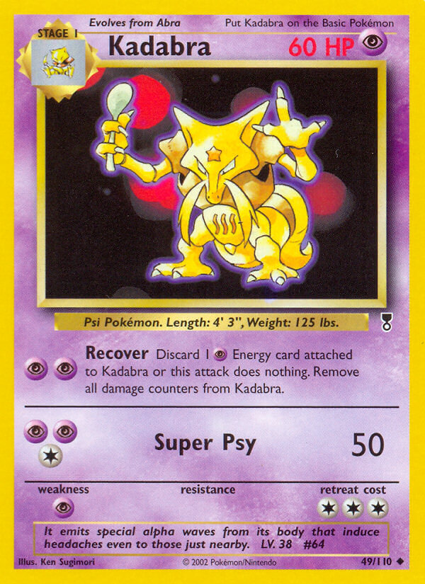 Kadabra 49/110 Uncommon - MissingNo.