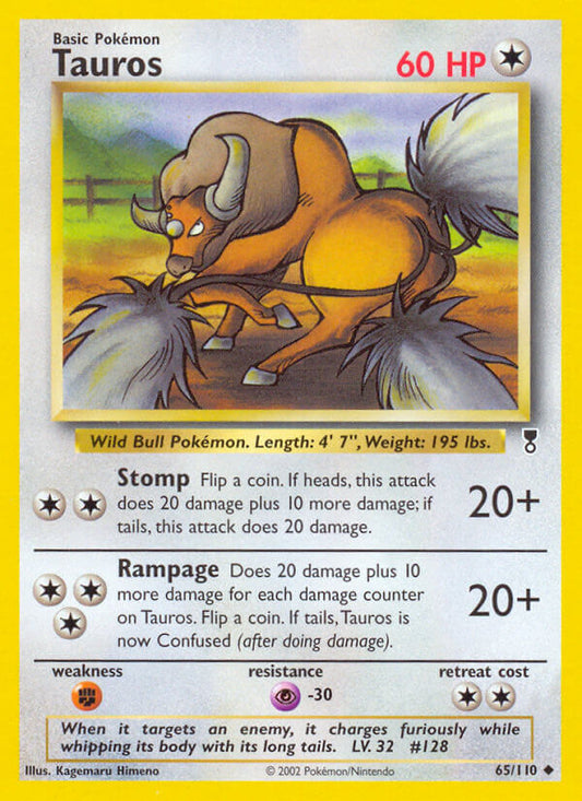 Tauros 65/110 Uncommon - MissingNo.
