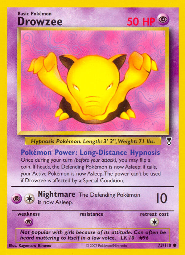 Drowzee 73/110 Reverse Common - MissingNo.