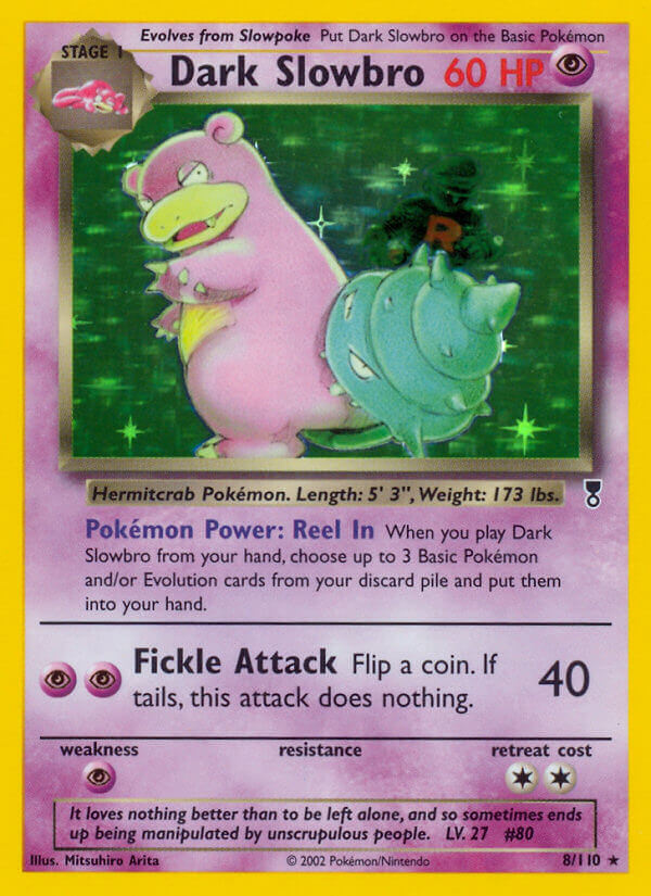Dark Slowbro 8/110 Holo Rare - MissingNo.