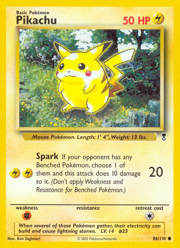 Pikachu 86/110 Common - MissingNo.