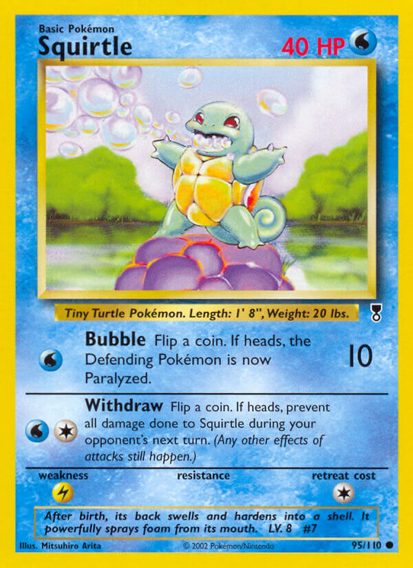 Squirtle 95/110 Reverse Common - MissingNo.