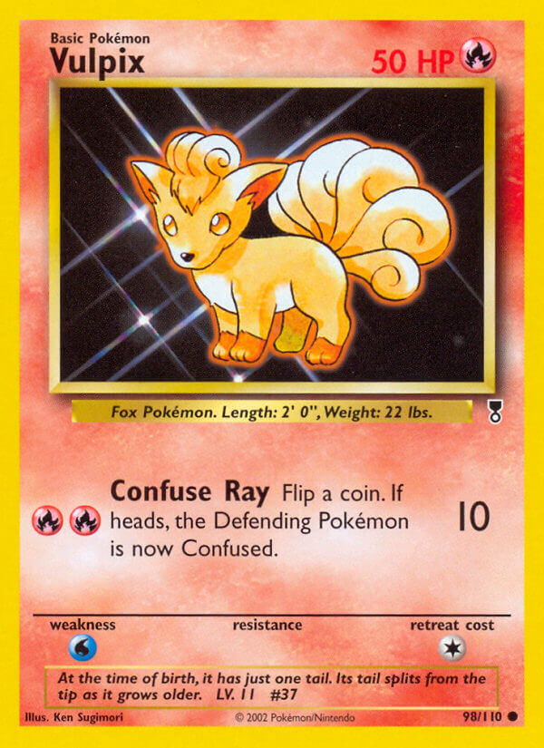 Vulpix 98/110 Reverse Common - MissingNo.