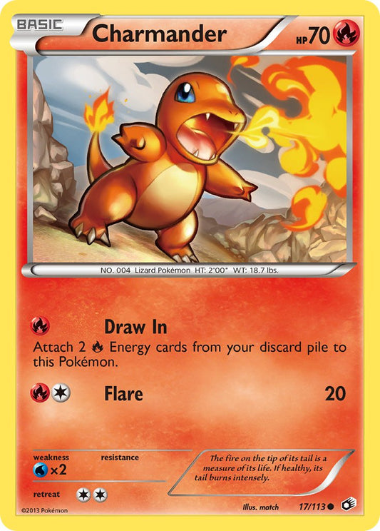 Charmander 17/113 Reverse Common - MissingNo.