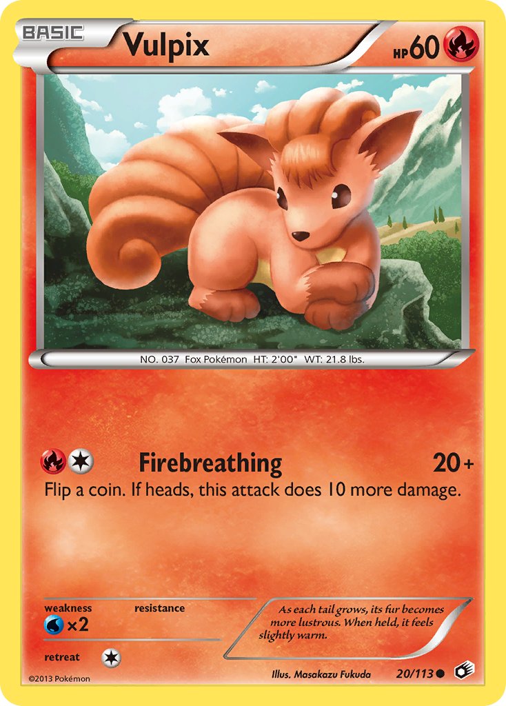Vulpix 20/113 Common - MissingNo.
