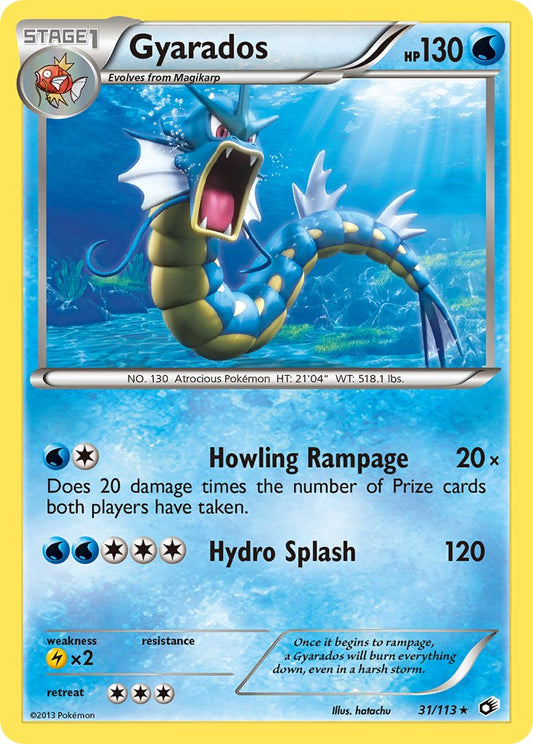 Gyarados 31/113 Reverse Rare - MissingNo.