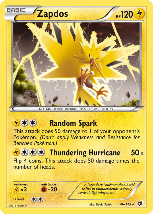 Zapdos 46/113 Holo Rare - MissingNo.