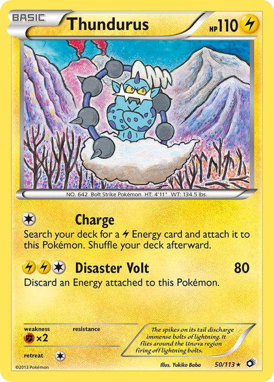 Thundurus 50/113 Reverse Rare - MissingNo.