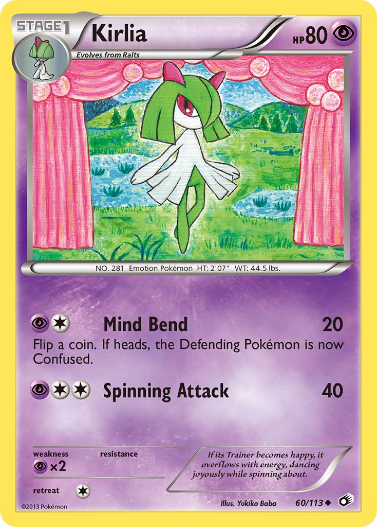 Kirlia 60/113 Reverse Uncommon - MissingNo.