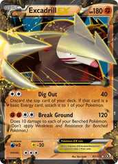 Excadrill EX 82/113 Holo Rare EX
