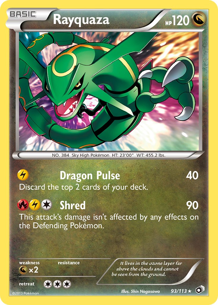 Rayquaza 93/113 Holo Rare - MissingNo.