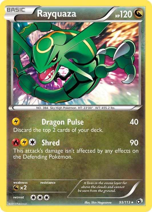 Rayquaza 93/113 Holo Rare - MissingNo.