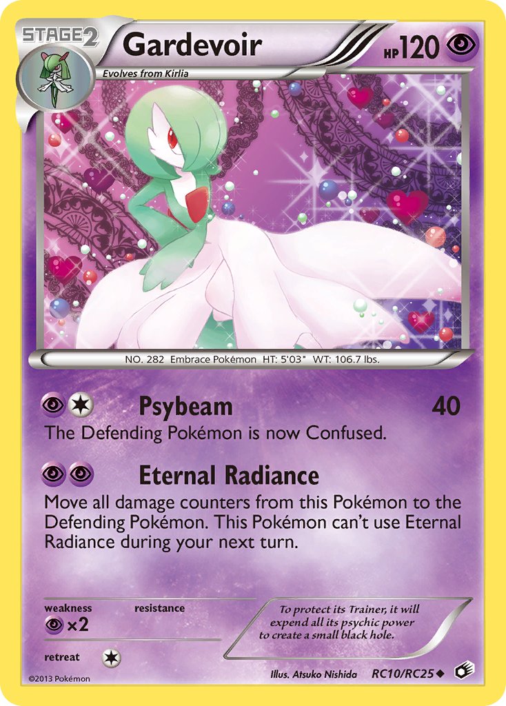 Gardevoir RC10/RC25 Holo Uncommon - MissingNo.