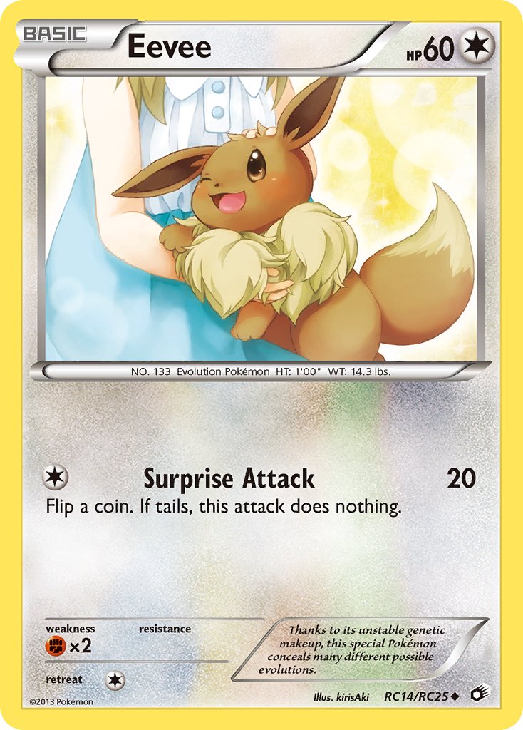 Eevee RC14/RC25 Holo Uncommon - MissingNo.