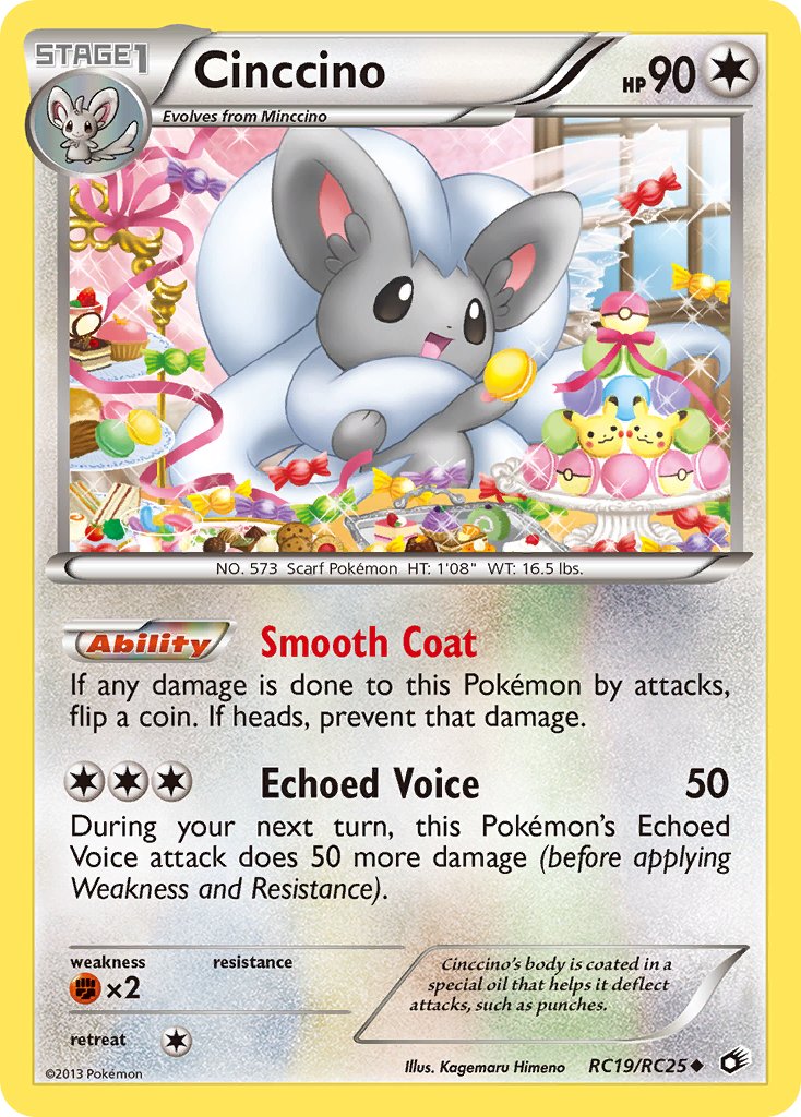 Cinccino RC19/RC25 Holo Uncommon - MissingNo.
