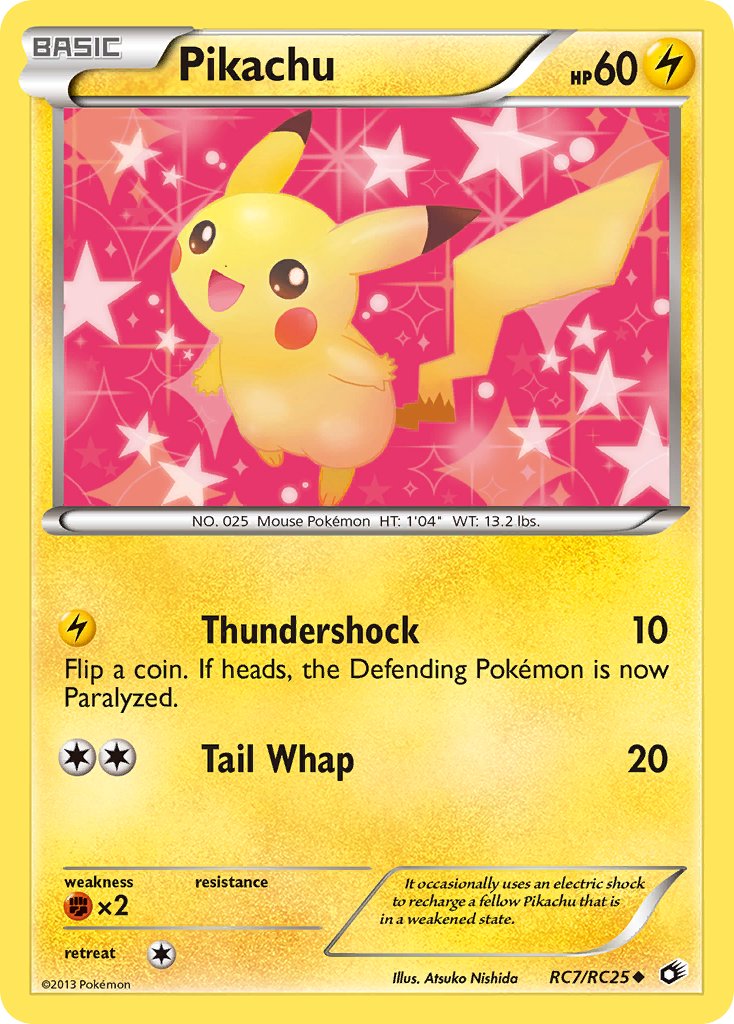 Pikachu RC7/RC25 Holo Uncommon - MissingNo.