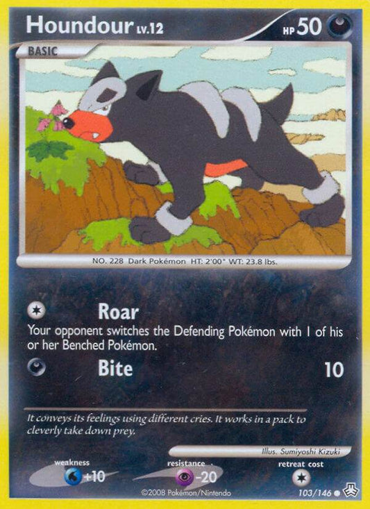 Houndour 103/146 Common - MissingNo.