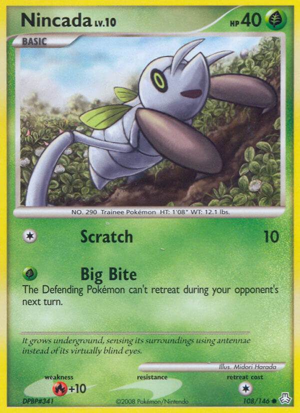 Nincada 108/146 Common - MissingNo.