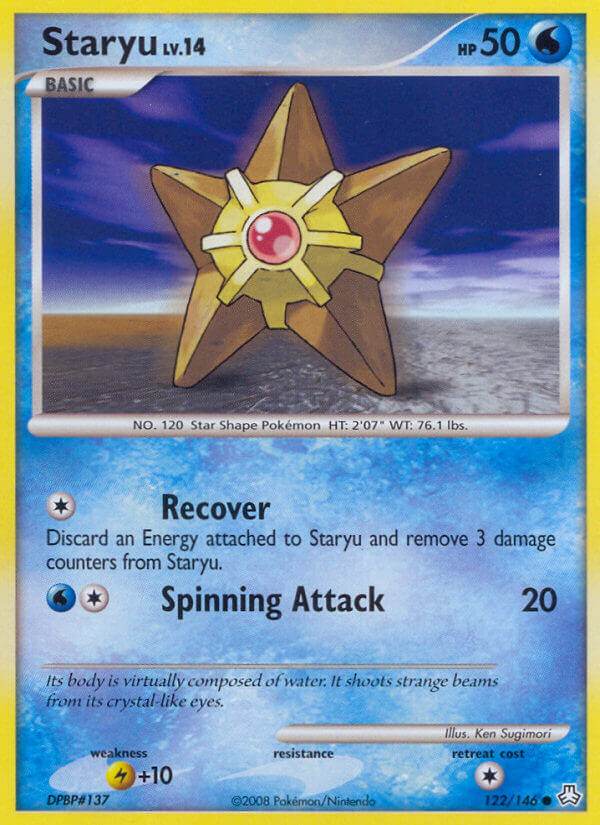 Staryu 122/146 Common - MissingNo.