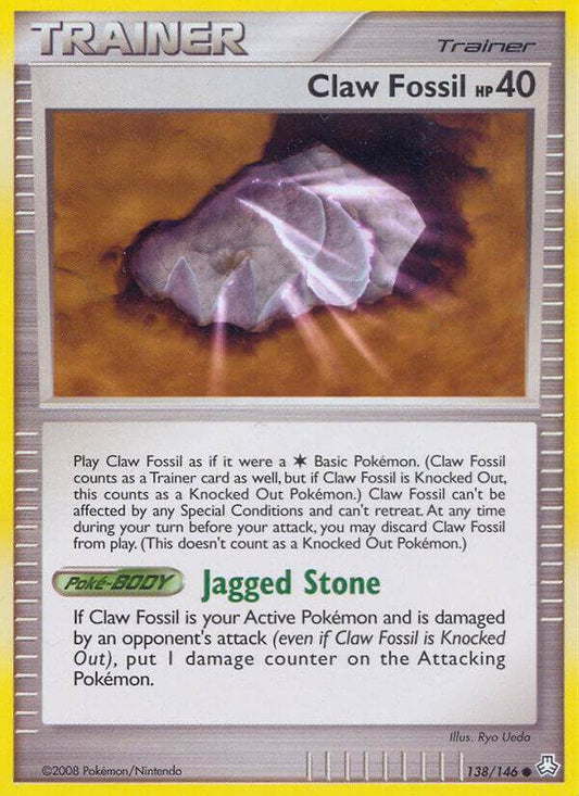 Claw Fossil 138/146 Common - MissingNo.