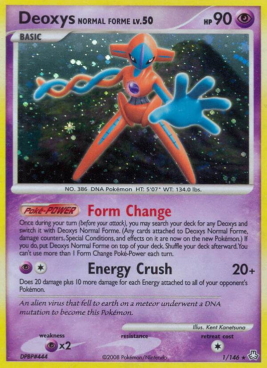 Deoxys [Normal Forme] 1/146 Reverse Rare - MissingNo.