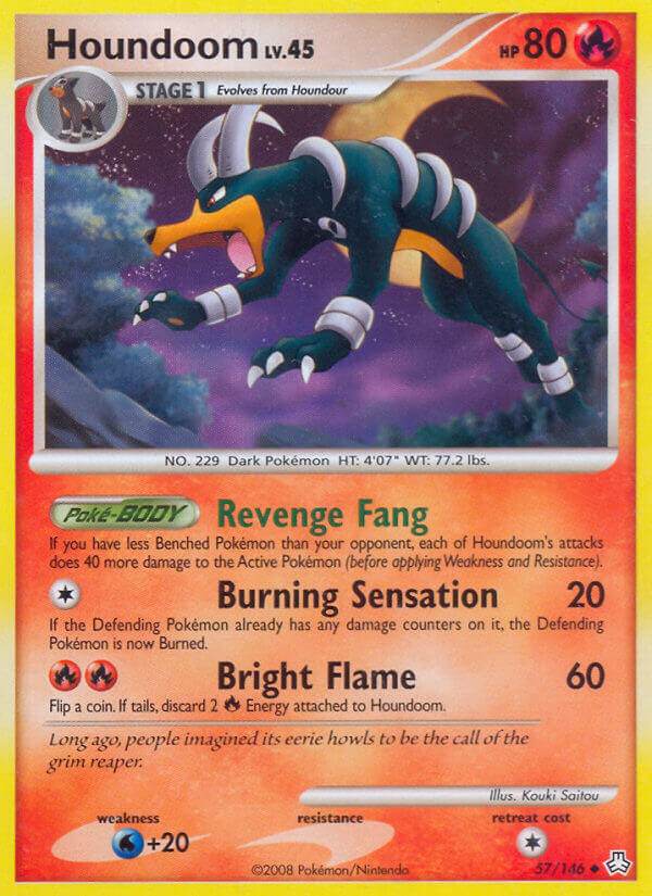 Houndoom 57/146 Uncommon - MissingNo.