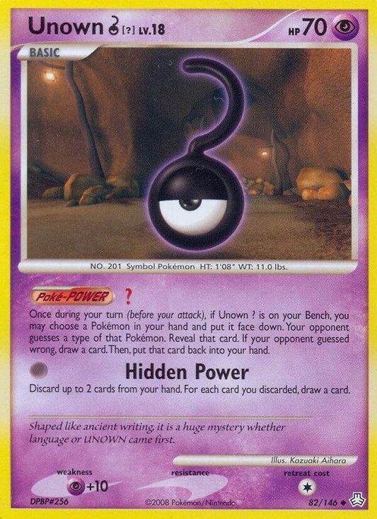 Unown ? 82/146 Reverse Uncommon - MissingNo.