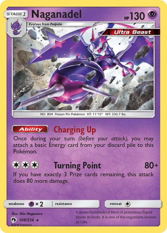 Naganadel 108/214 Reverse Rare - MissingNo.