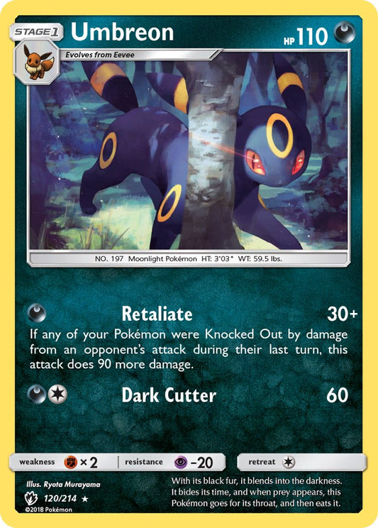 Umbreon 120/214 Reverse Rare - MissingNo.