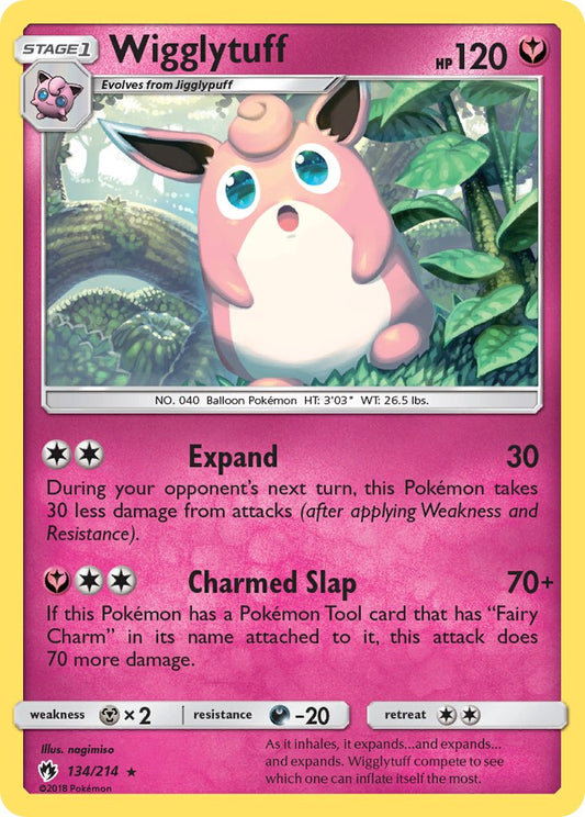 Wigglytuff 134/214 Reverse Rare - MissingNo.