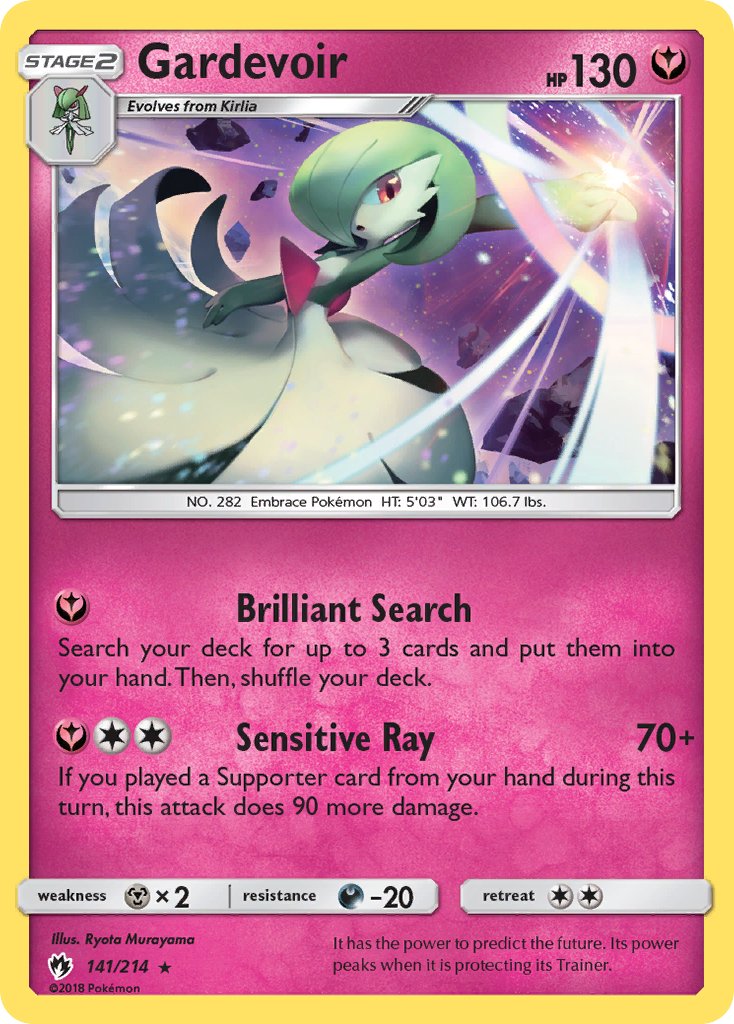 Gardevoir 141/214 Reverse Rare - MissingNo.