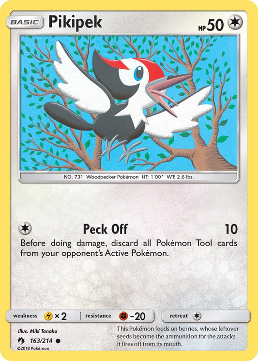 Pikipek 163/214 Reverse Common - MissingNo.