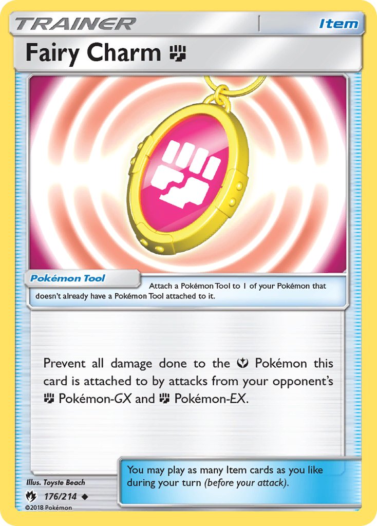 Fairy Charm Fighting 176/214 Reverse Uncommon - MissingNo.