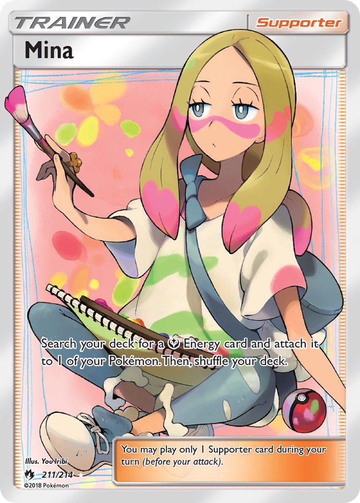 Mina 211/214 Holo Ultra Rare - MissingNo.