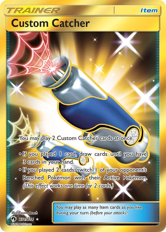 Custom Catcher 231/214 Gold Secret Rare - MissingNo.