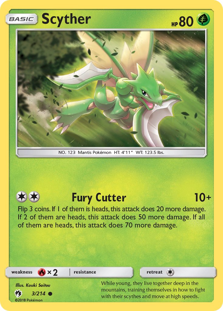 Scyther 3/214 Reverse Common - MissingNo.